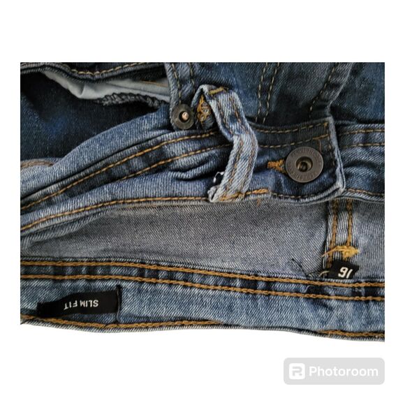 Kenneth Cole Jeans Boys Size 29x27  Slim Straight Medium Wash Blue Denim - Picture 10 of 10